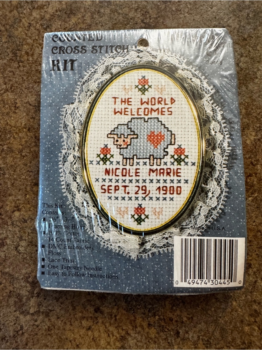 New In Package The New Berlin Co Counted Cross Stitch Kit